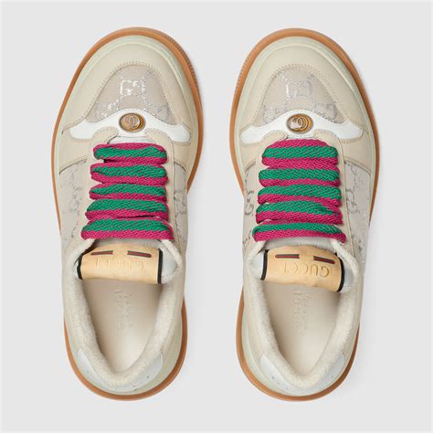 gucci flannel trainers